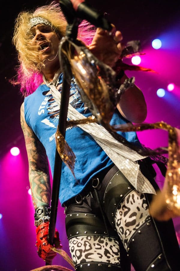 Steel Panther shot by Kieron Yates