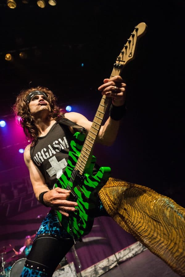 Steel Panther shot by Kieron Yates