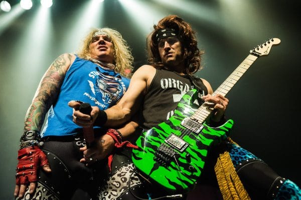 Steel Panther shot by Kieron Yates