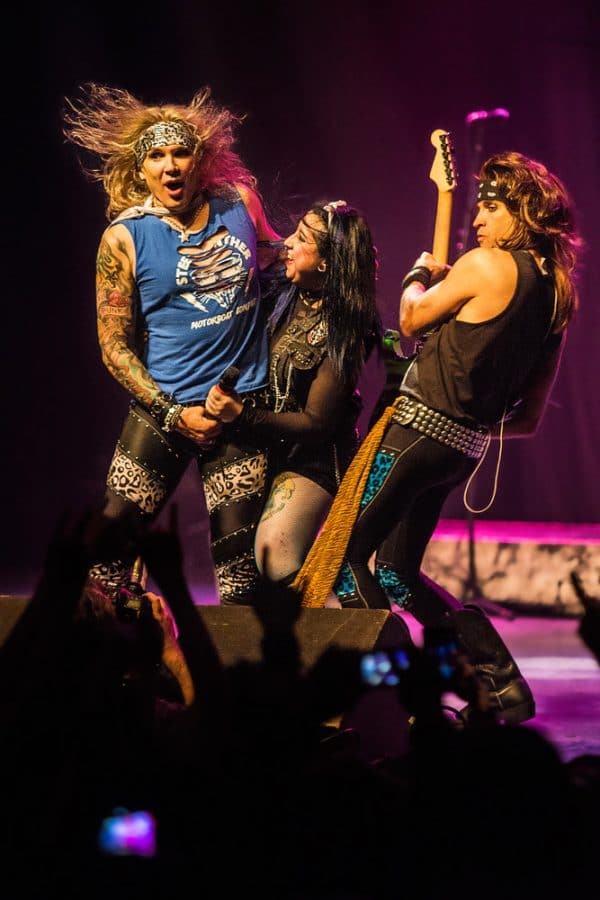 Steel Panther shot by Kieron Yates