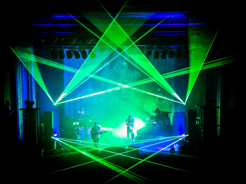 Portugal. The Man lazers