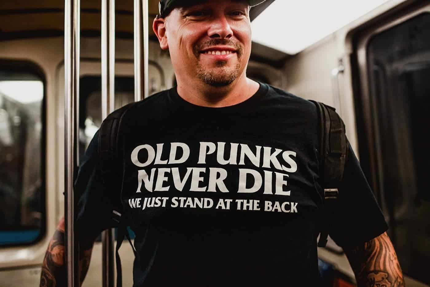 old punks never die shirt