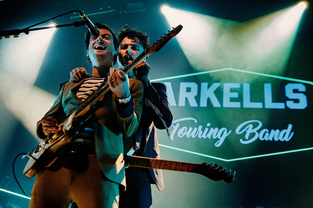 The Arkells on stage at Mtelus in Montreal in February 2019
