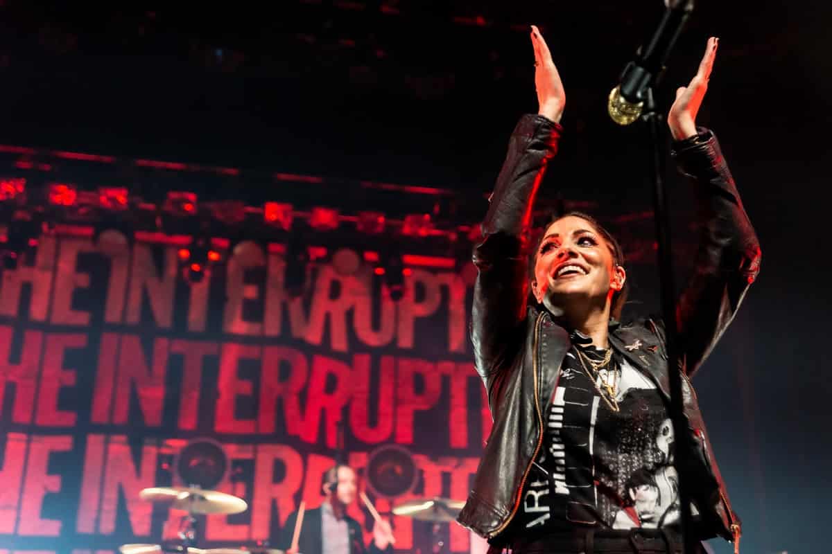 The Interrupters on stage at Club Soda in Montreal
