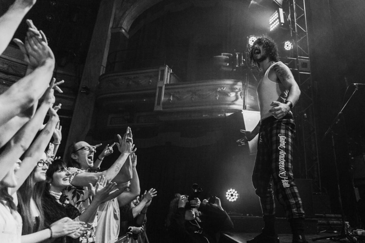Sticky Fingers onstage at Corona Theatre in Montreal