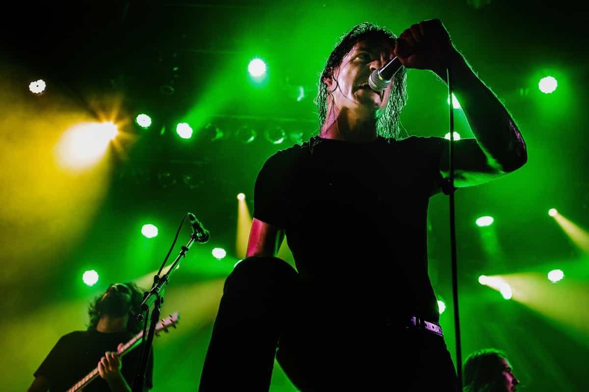 Deafheaven on stage at Corona Theatre in Montreal