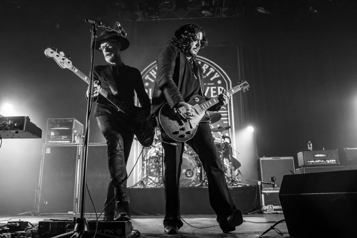 The Tea Party on stage at MTelus