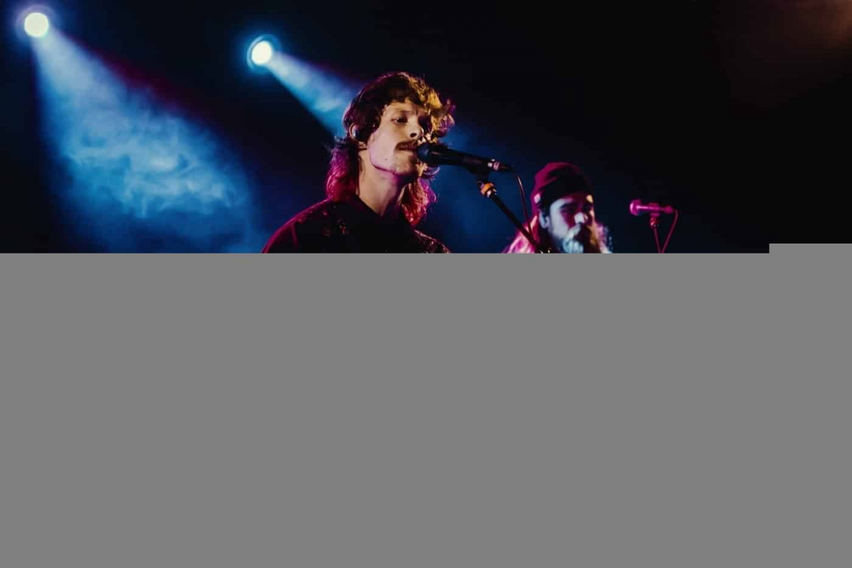 The band CAAMP on stage at Fairmount Theatre in Montreal, Canada