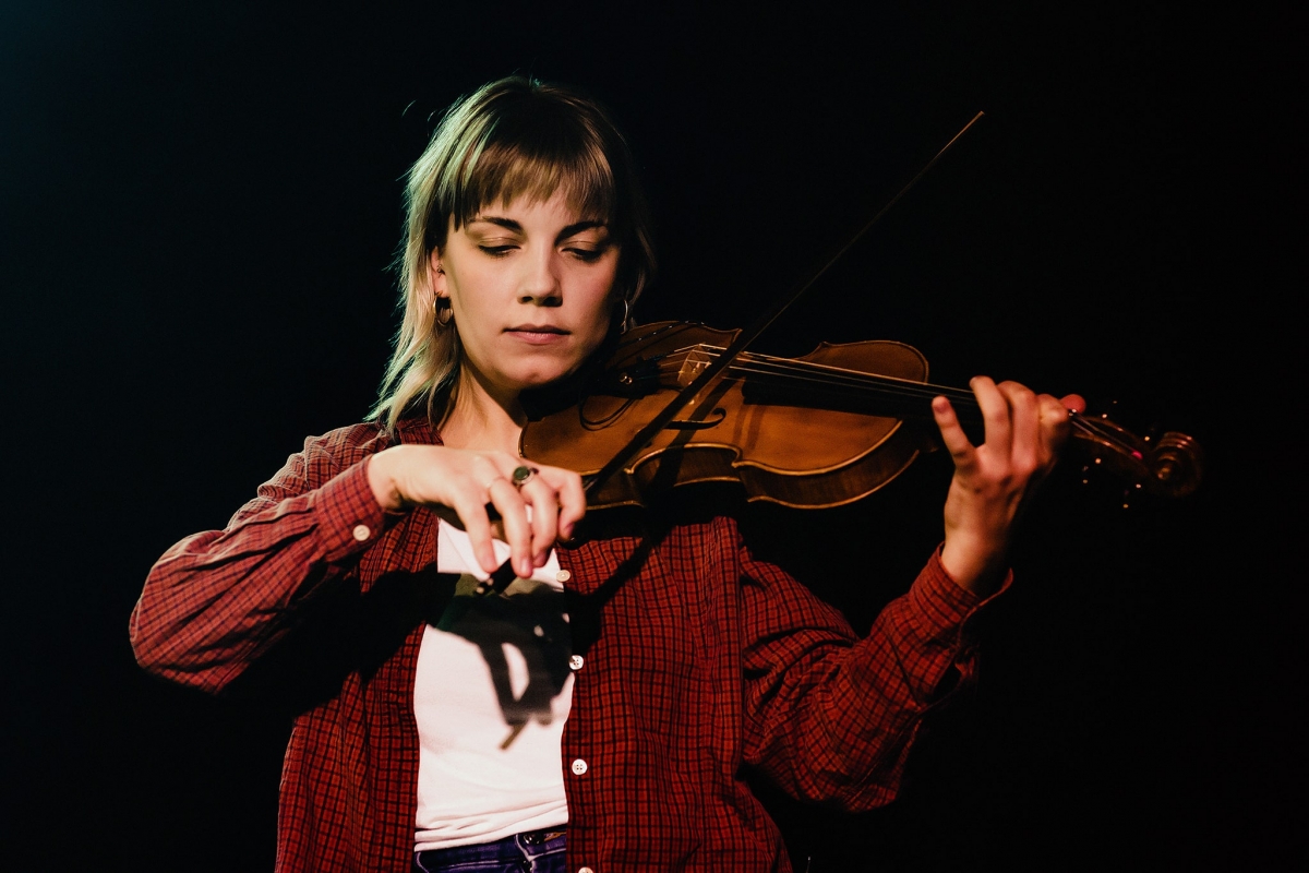 The band CAAMP on stage at Fairmount Theatre in Montreal, Canada