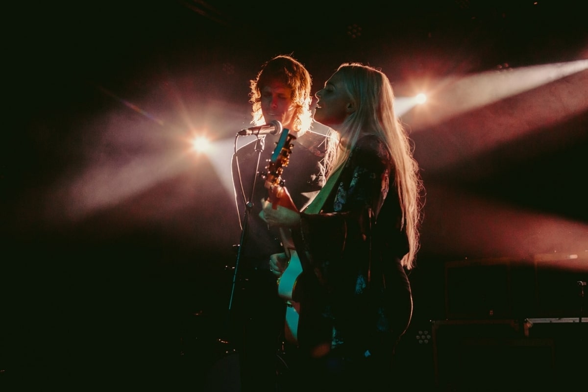 Savannah Conley on stage at fairmount Theatre in Montreal, Canada