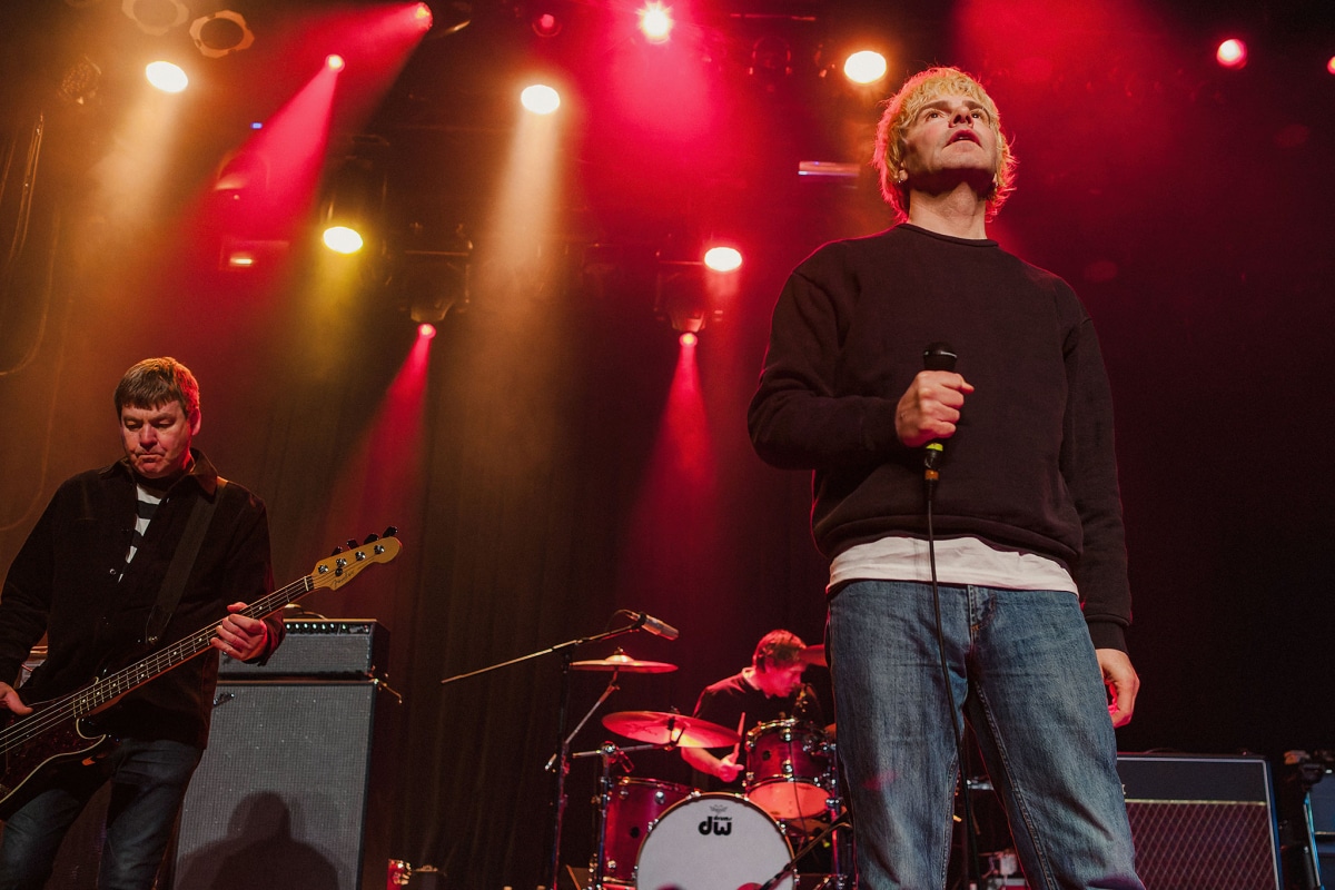 Tim Burgess of The Charlatans in Montreal