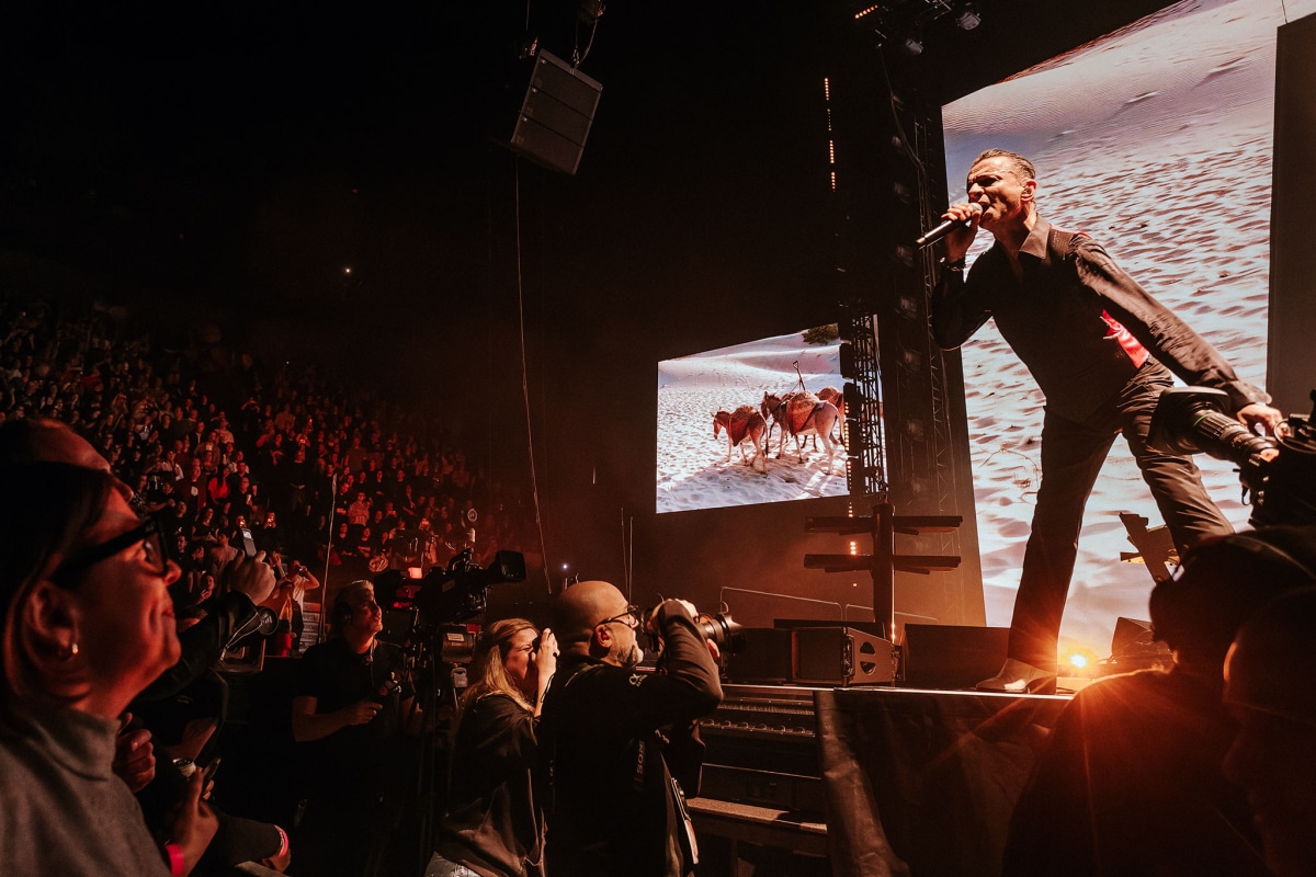 depeche mode at the Bell Centre in Montreal