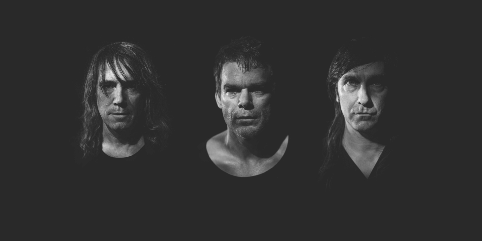 Princess Goes band portrait in black & white