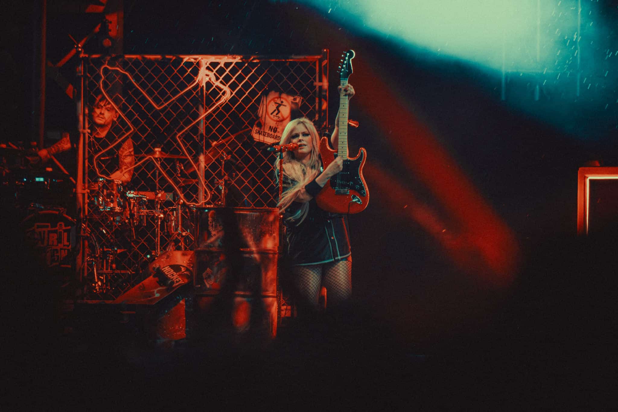 Avril Lavigne + Les Shirley @ L'International de Montgolfières de